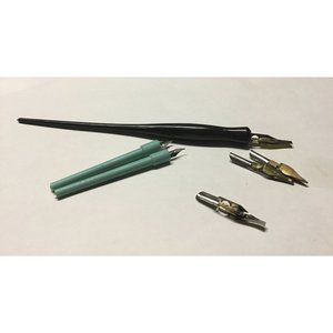 Speedball & Signature Calligraphy Pens & Nibs-Vintage Ass't Sizes